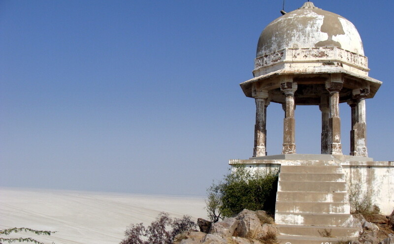 Chhatri Built by Jahangir near Shakambari Devi Temple, Sambhar, Rajasthan, India