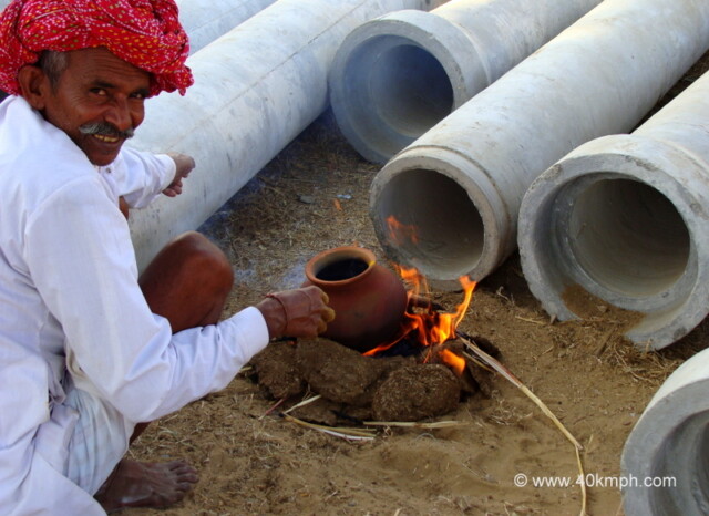 Cow Dung as Cooking Fuel