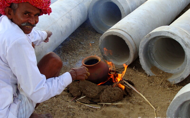 Cow Dung as Cooking Fuel