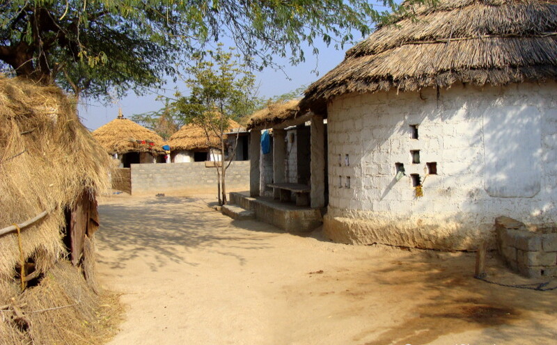 Dhani in Bishnoi Village, Jodhpur, Rajasthan, India