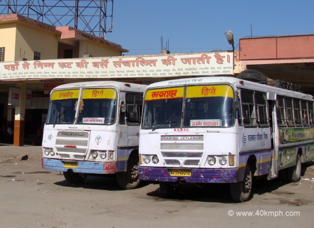 Central Bus Stand, Ajmer (Rajasthan, India)