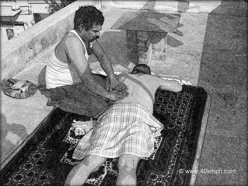 Kishore - Massage Therapist at Pushkar, Rajasthan, India