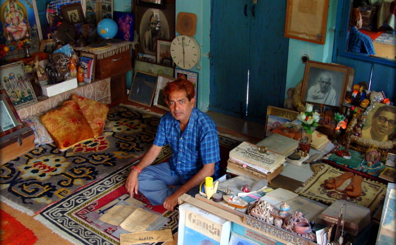 Shri Prabhakar Joshi at Nakshatra Vedh Shala (Observatory), Devprayag, Uttarakhand, India