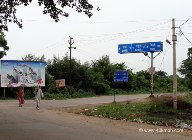 Distance from Barsana (Uttar Pradesh, India) to various Cities