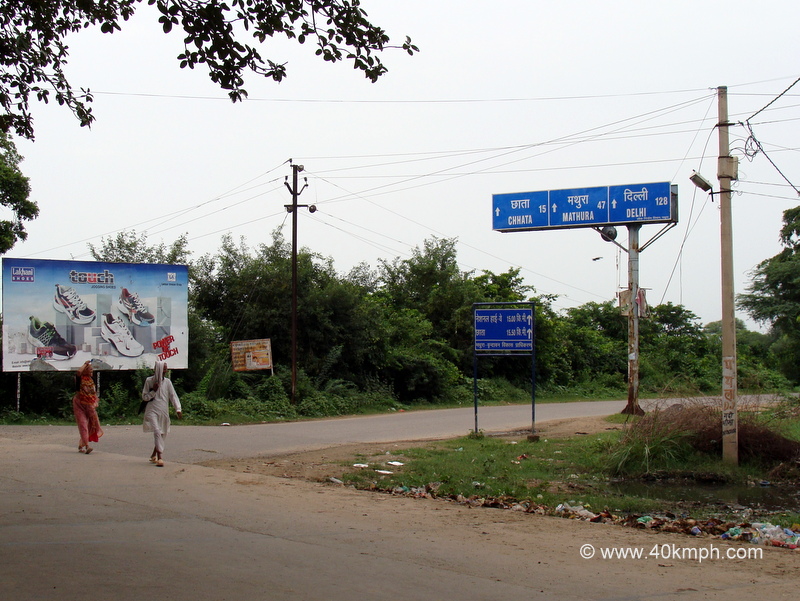 Distance from Barsana (Uttar Pradesh, India) to various Cities