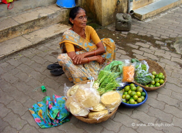 Green Grocer near Iranshah, Udvada Town, Valsad, Gujarat, India