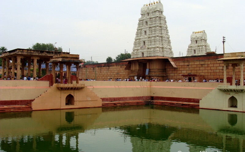Pushkarni – The Holy Pond, Rangji Temple, Vrindavan, Uttar Pradesh, India