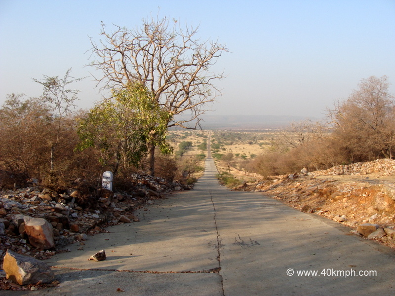 Road to Bhimlat Waterfall, Bundi, Rajasthan, India