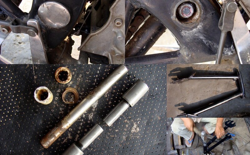 Royal Enfield Thunderbird Twinspark Swing Arm Bush Replacement
