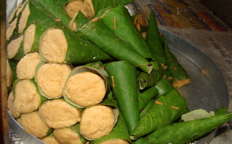 Singori Sweet at Sangam Sweets, Sangam Marg, Devprayag, Uttarakhand, India