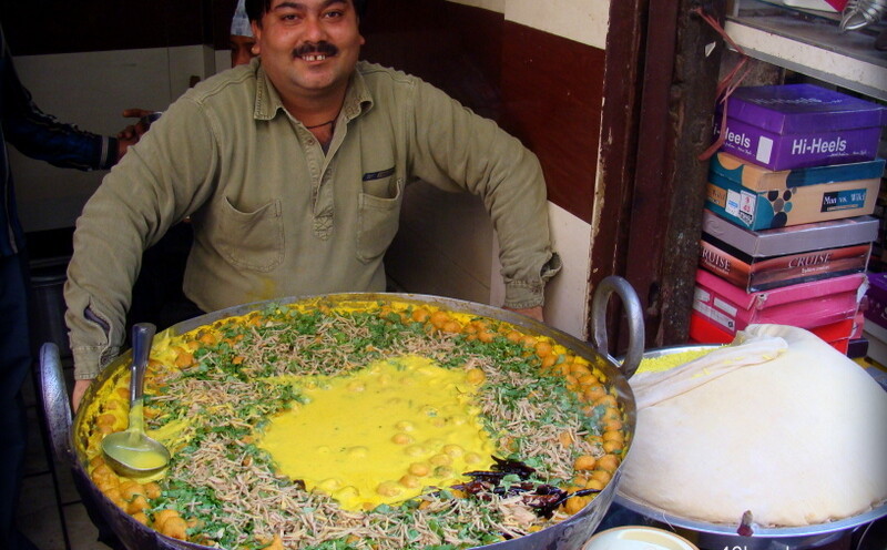Kadhi Chawal at Kakkar Ganj (nearby Chowk Fawara), Saharanpur, Uttar Pradesh, India