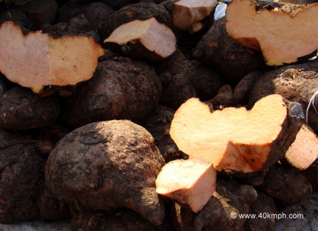 Jimikand at Sabzi Mandi, Sector-26, Chandigarh