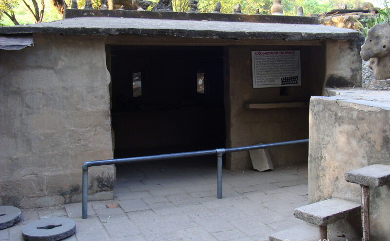 Nek Chand Saini's Hut at Rock Garden, Chandigarh