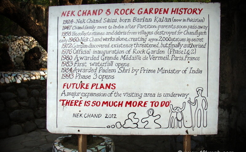 Nek Chand and Rock Garden History