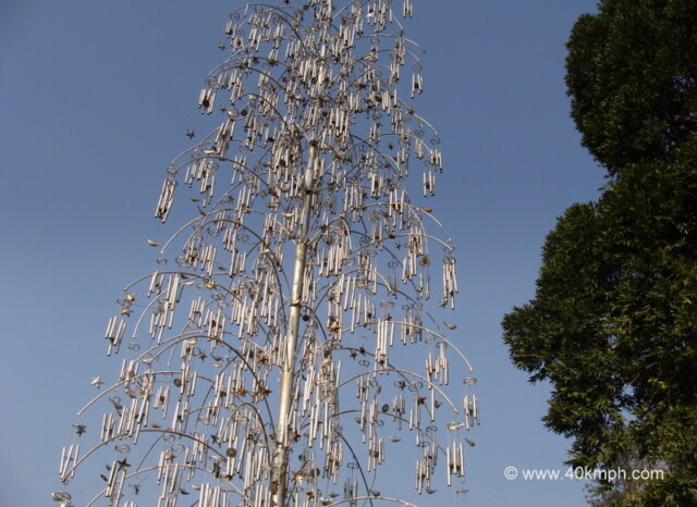 Organ Pipe Wind Chimes at Rose Garden, Chandigarh