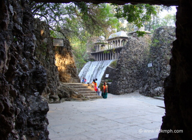 Waterfall Using Recycled Rainwater at Rock Garden, Chandigarh