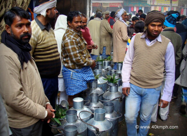 Doodh Mandi, Godowlia Chowk, Varanasi, Uttar Pradesh, India