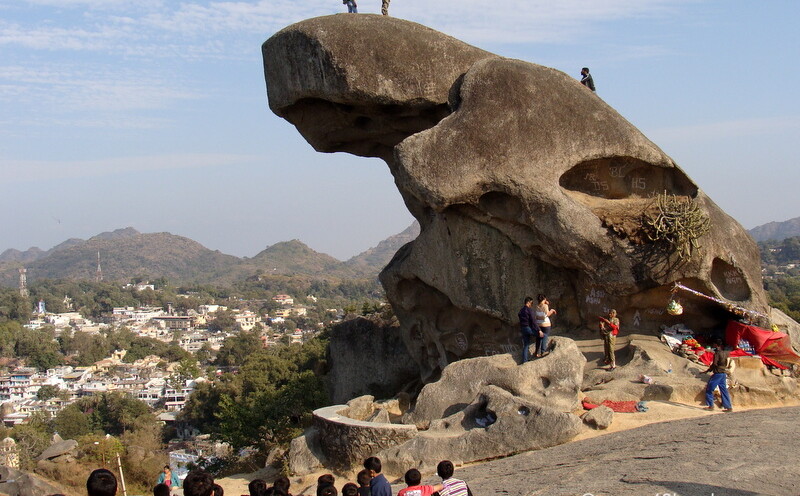 Toad Rock, Mount Abu, Rajasthan, India