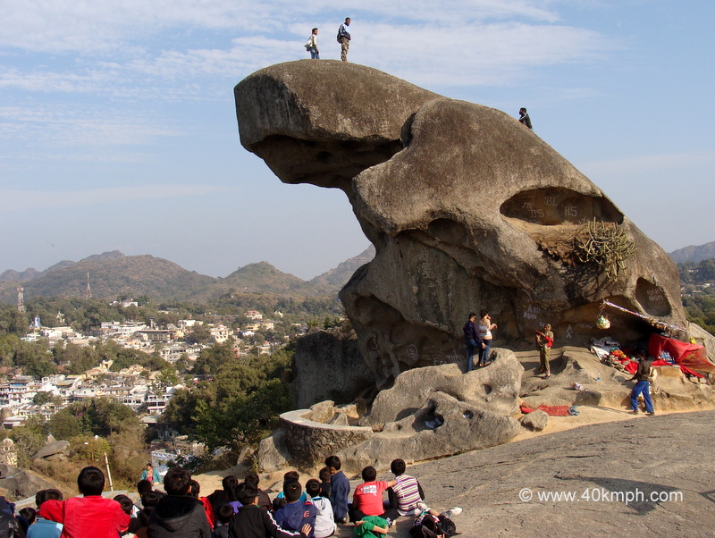 Toad Rock, Mount Abu, Rajasthan, India