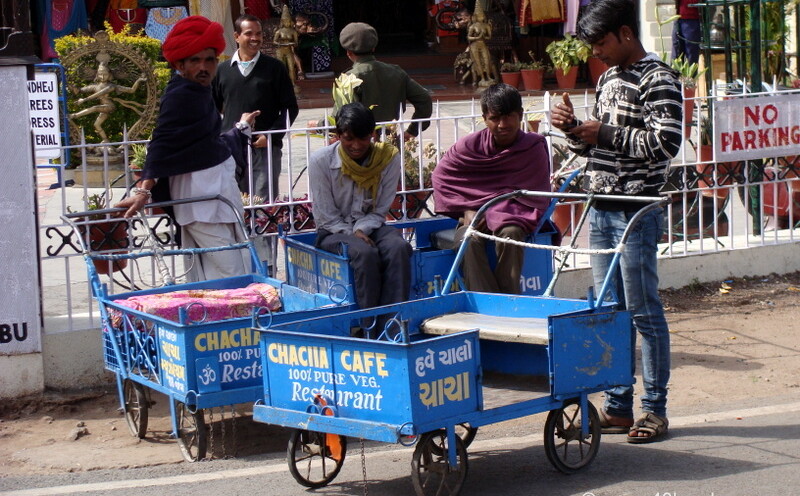 'Baba Gadi' Local Public Transport in Mount Abu, Rajasthan, India