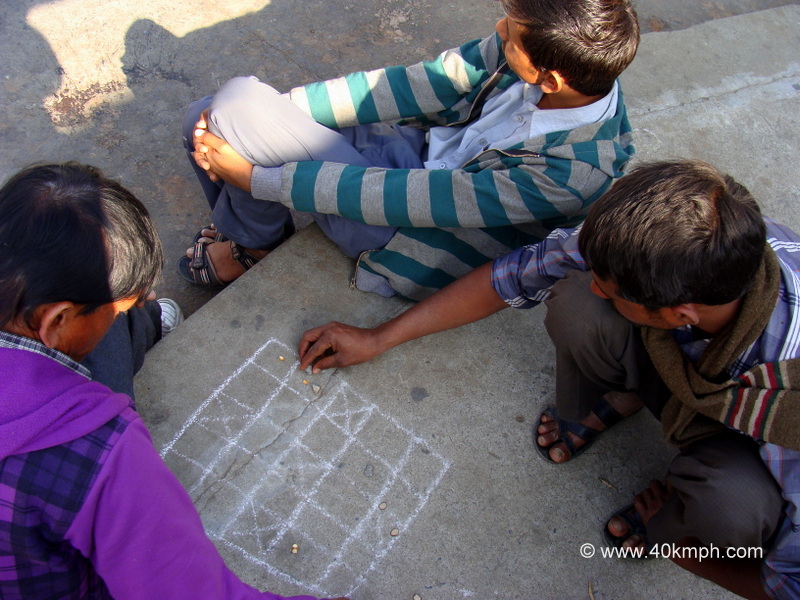 'Changapo' Traditional Game also Known as Thaayam