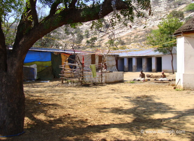 Sadhus Meditating at Kedarnath, Kaman in Bharatpur, Rajasthan, India