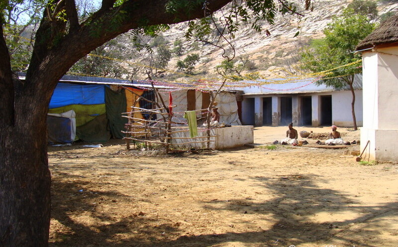 Sadhus Meditating at Kedarnath, Kaman in Bharatpur, Rajasthan, India