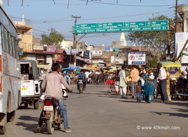 Distance from Govardhan (Mathura, Uttar Pradesh, India) to Tourist Places