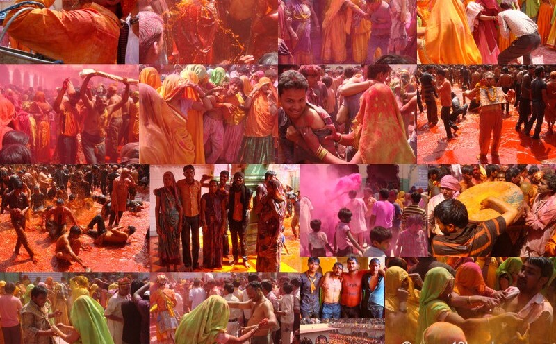 Huranga Festival - 2014 at Dauji Temple, Baldeo, Uttar Pradesh, India