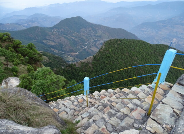 A View of the Valley from Kartik Swami Temple, Rudraprayag, Uttarakhand, India