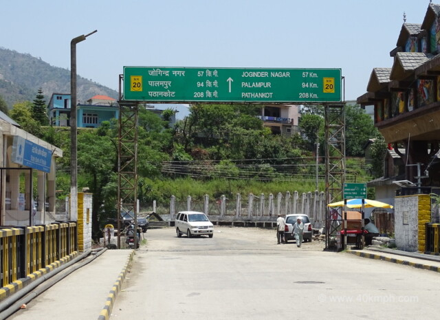 Distance from Mandi (Himachal Pradesh, India) to various Cities