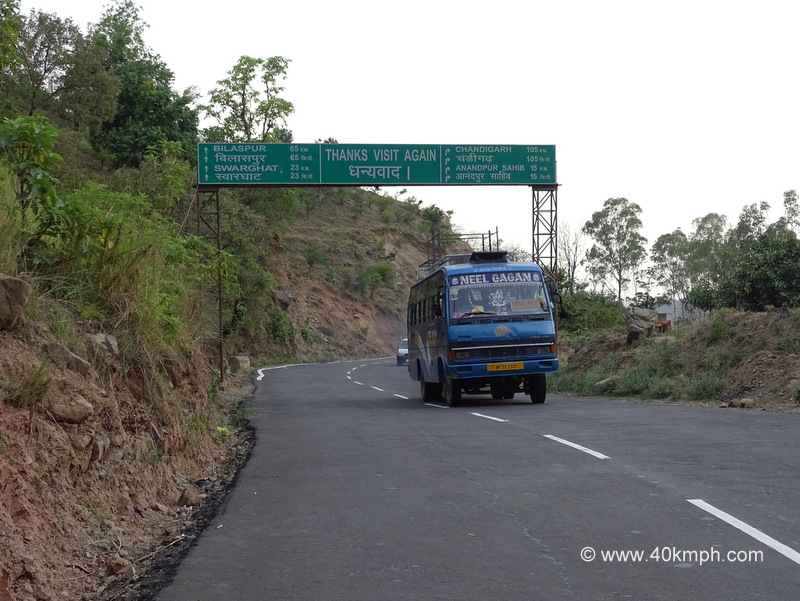 Distance from Shri Naina Devi ji (Bilaspur, Himachal Pradesh, India) to various Cities