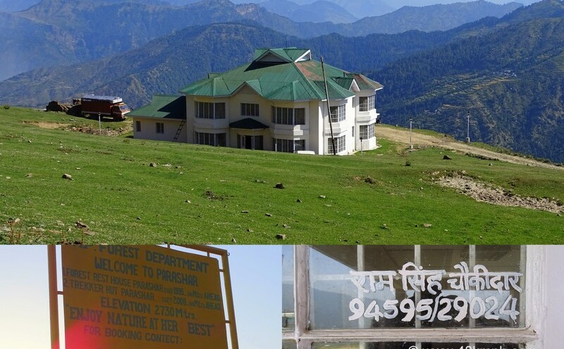 Forest Rest House for Accommodation at Prashar Lake, Himachal Pradesh, India