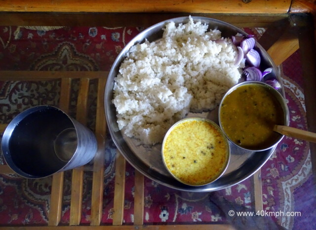 Jhol, Mah ki Dal and Chawal - Favourite Food of Mandi (Himachal Pradesh, India)