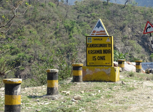 Quote About India at Rudraprayag - Kedarnath Road, Uttarakhand, India