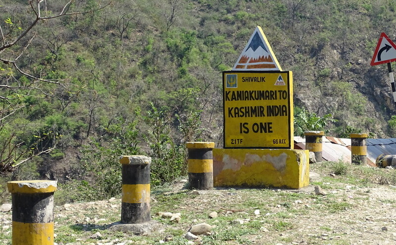Quote About India at Rudraprayag - Kedarnath Road, Uttarakhand, India