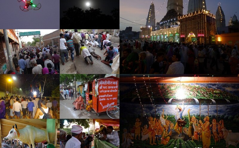 Govardhan Parvat Parikrama on Guru Purnima 2014