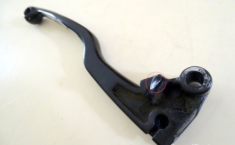 Royal Enfield Thunderbird Clutch Lever Damaged