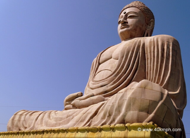 Daibutsu - The Great Buddha Statue at Bodhgaya, Bihar, India