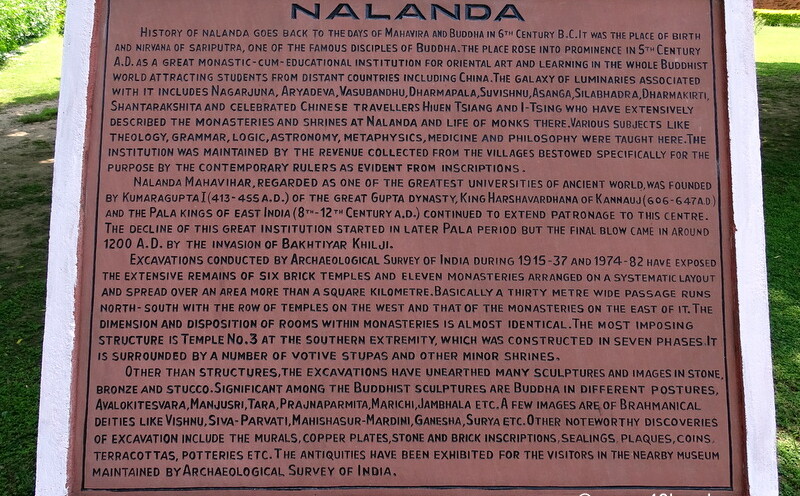 History of Nalanda (Bihar, India)