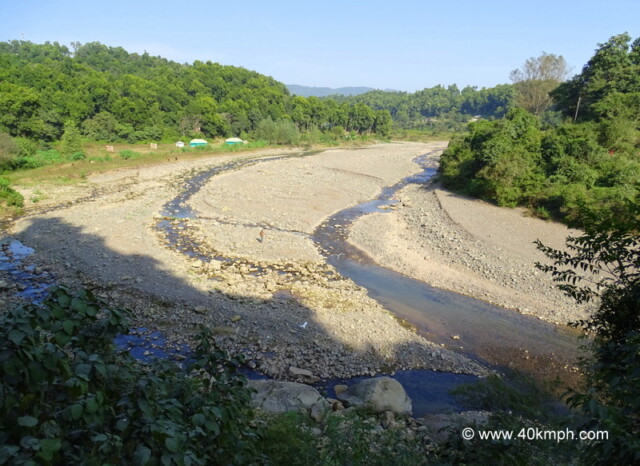 Markanda River, Nahan, Himachal Pradesh, India