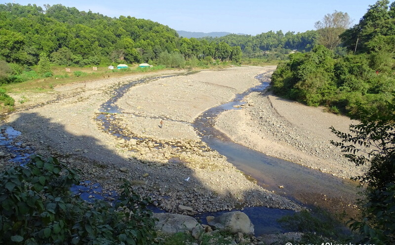 Markanda River, Nahan, Himachal Pradesh, India