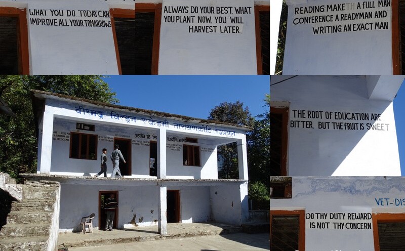 Motivational Quotes for School Students at Veerbhadra Children Academy, Narayankoti (Rudraprayag), Uttarakhand, India