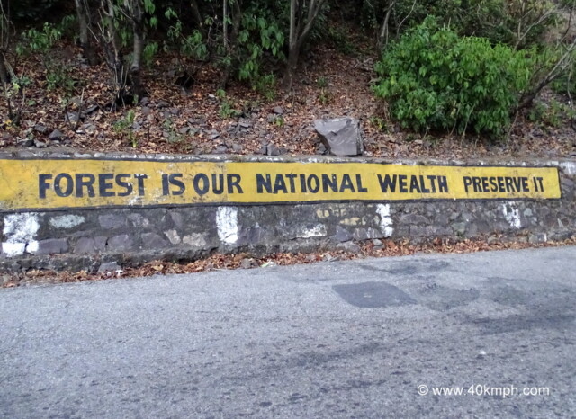 Quote on Save Forest near Kaudiyala in Uttarakhand, India