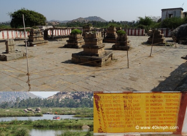 Nava Brindavan at Anegundi in Karnataka, India