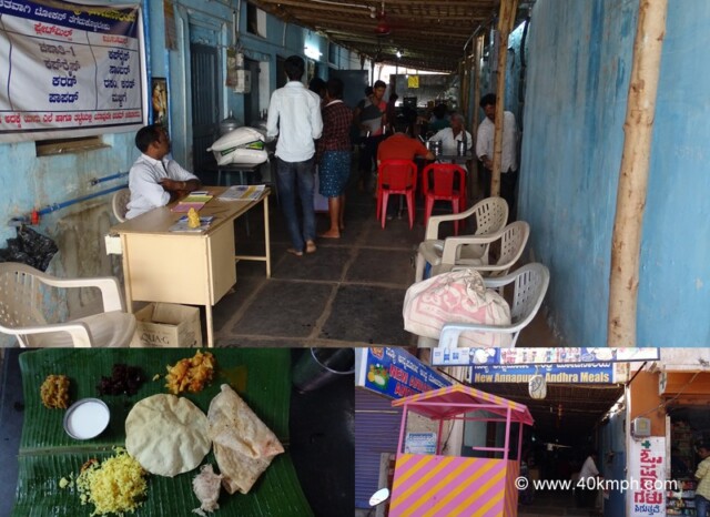 New Annapurna Andhra Bhojanalaya near JSW Vijayanagar Bus Terminal, Hospet, Karnataka, India
