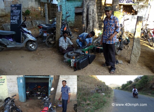 Srinivas Scooter Hire Service in Virupapur Gaddi (Hampi), Karnataka, India