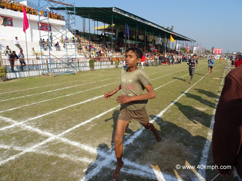 Primary 200m Race at 79th Kila Raipur Sports Festival 2015 in Punjab, India