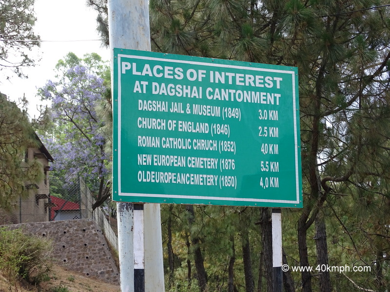 Places of Interest at Dagshai Cantonment