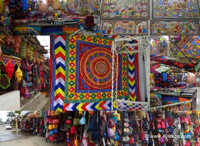 Applique Works at Pipli in Puri, Odisha, India